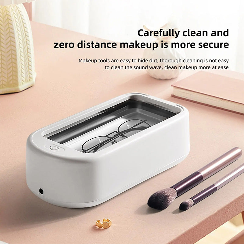 ✨ Ultrasonic Glasses Cleaner Pro with 30s Deep Clean | 3-in-1 Jewelry Cleaner⚡Portable & Waterproof🌟【Dentist-Approved】Sonic Cleaning Machine for Eyeglasses, Earrings, Necklaces ✨ Ultrasonic Glasses Cleaner Pro with 30s Deep Clean | 3-in-1 Jewelry Cleaner⚡Portable & Waterproof🌟【Dentist-Approved】Sonic Cleaning Machine for Eyeglasses, Earrings, Necklaces